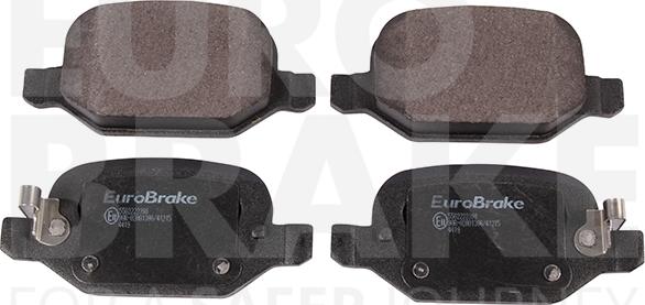 Eurobrake 5502222398 - Komplet Pločica, disk-kočnica www.molydon.hr