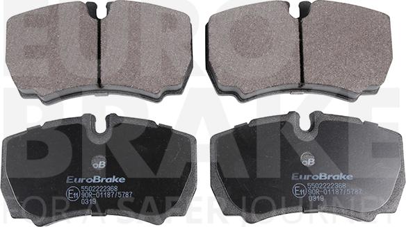 Eurobrake 5502222368 - Komplet Pločica, disk-kočnica www.molydon.hr