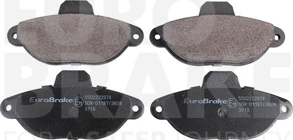 Eurobrake 5502222374 - Komplet Pločica, disk-kočnica www.molydon.hr