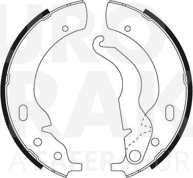 Eurobrake 58492715271 - Komplet kočnica, bubanj kočnice www.molydon.hr