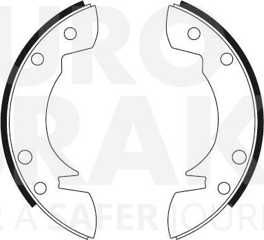 Eurobrake 58492725047 - Komplet kočnica, bubanj kočnice www.molydon.hr