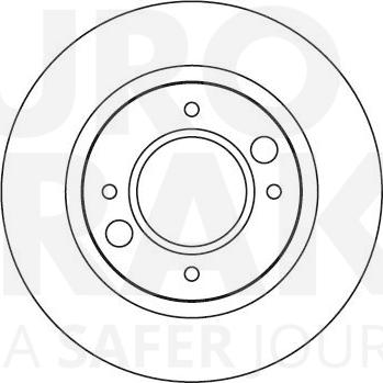 Eurobrake 5815209907 - Kočioni disk www.molydon.hr