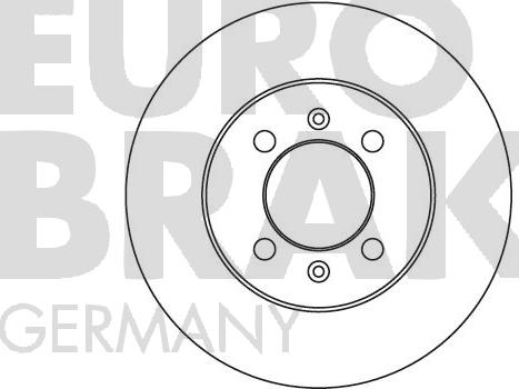 Eurobrake 5815209931 - Kočioni disk www.molydon.hr