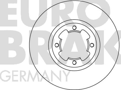 Eurobrake 5815204401 - Kočioni disk www.molydon.hr