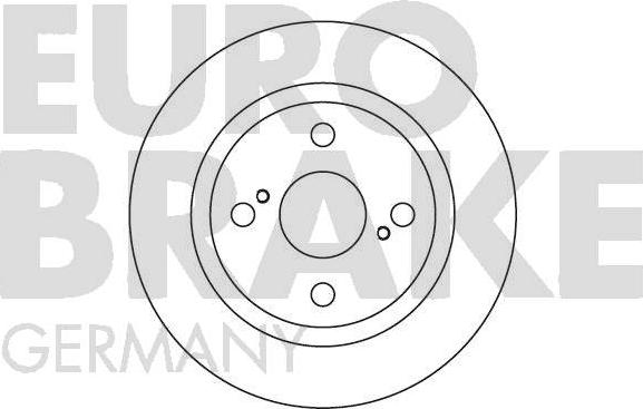 Eurobrake 5815204552 - Kočioni disk www.molydon.hr