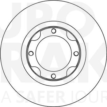 Eurobrake 5815204510 - Kočioni disk www.molydon.hr