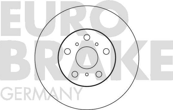 Eurobrake 5815204534 - Kočioni disk www.molydon.hr