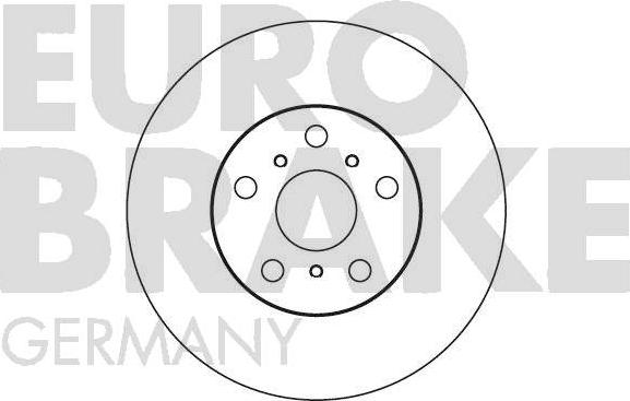 Eurobrake 5815204538 - Kočioni disk www.molydon.hr