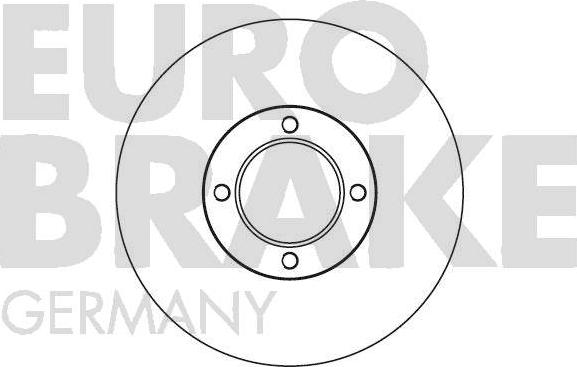 Eurobrake 5815204525 - Kočioni disk www.molydon.hr