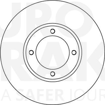 Eurobrake 5815204523 - Kočioni disk www.molydon.hr