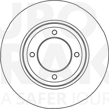 Eurobrake 5815204103 - Kočioni disk www.molydon.hr