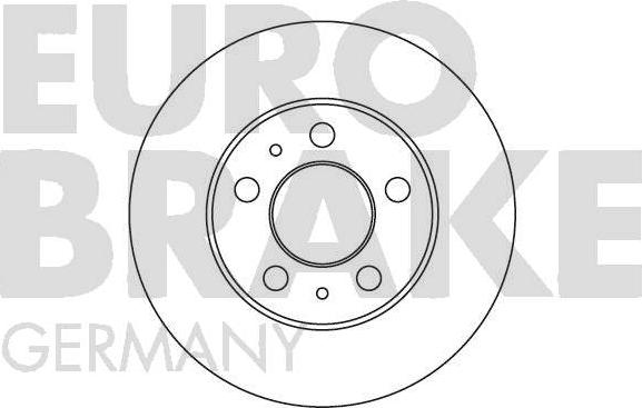 Eurobrake 5815204806 - Kočioni disk www.molydon.hr