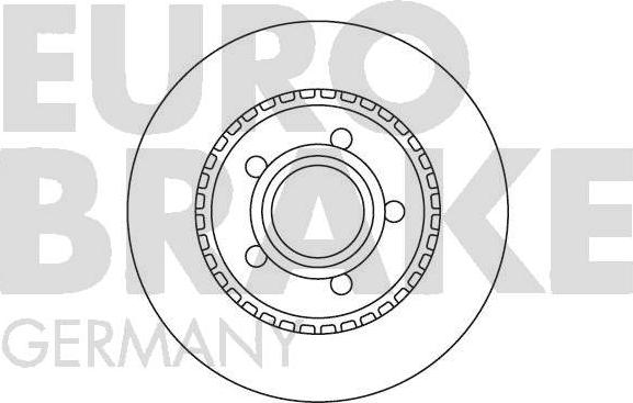 Eurobrake 5815204752 - Kočioni disk www.molydon.hr