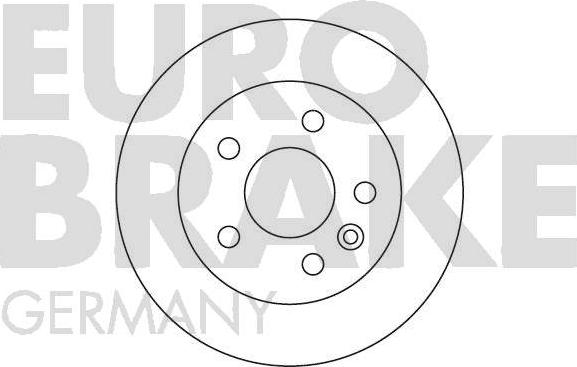 Eurobrake 5815204731 - Kočioni disk www.molydon.hr