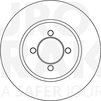 Eurobrake 5815201904 - Kočioni disk www.molydon.hr