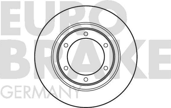 Eurobrake 5815201901 - Kočioni disk www.molydon.hr