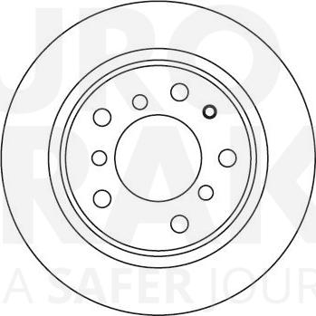 Eurobrake 5815201503 - Kočioni disk www.molydon.hr