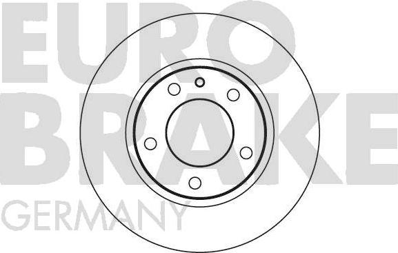 Eurobrake 5815201512 - Kočioni disk www.molydon.hr