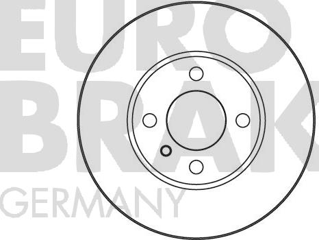 Eurobrake 5815201517 - Kočioni disk www.molydon.hr