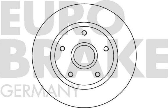 Eurobrake 5815203993 - Kočioni disk www.molydon.hr