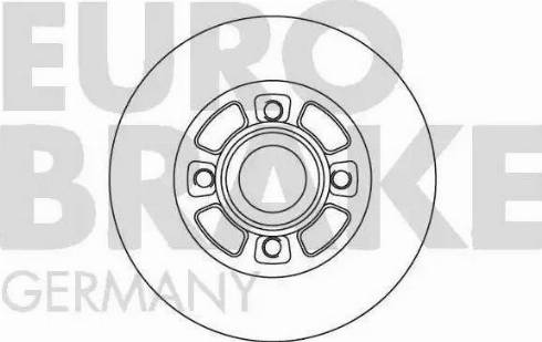 Eurobrake 5815203927 - Kočioni disk www.molydon.hr