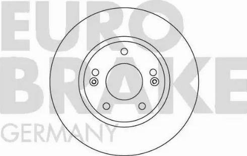 Eurobrake 5815203421 - Kočioni disk www.molydon.hr