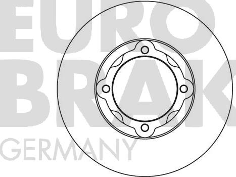 Eurobrake 5815203001 - Kočioni disk www.molydon.hr
