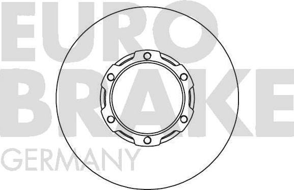 Eurobrake 5815203398 - Kočioni disk www.molydon.hr