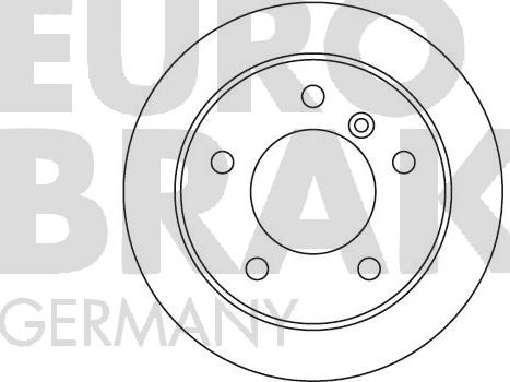 Eurobrake 5815203337 - Kočioni disk www.molydon.hr