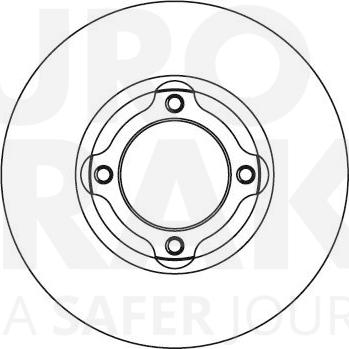 Eurobrake 5815203204 - Kočioni disk www.molydon.hr