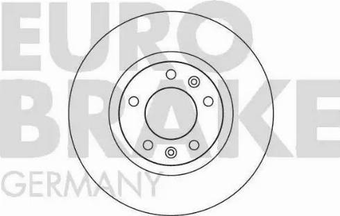 Eurobrake 5815203723 - Kočioni disk www.molydon.hr