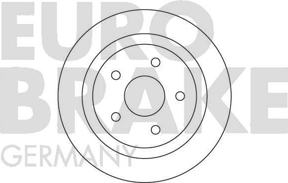 Eurobrake 5815202539 - Kočioni disk www.molydon.hr