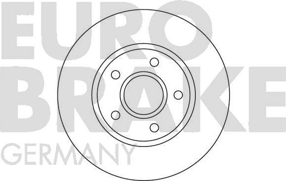 Eurobrake 5815202538 - Kočioni disk www.molydon.hr