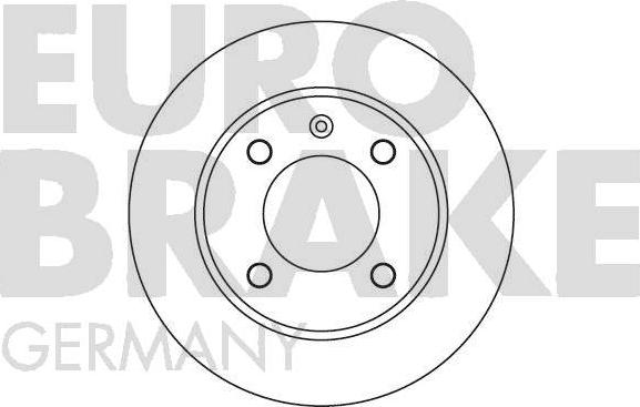 Eurobrake 5815202525 - Kočioni disk www.molydon.hr