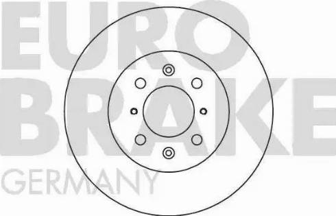 Eurobrake 5815202648 - Kočioni disk www.molydon.hr