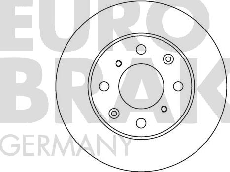 Eurobrake 5815202606 - Kočioni disk www.molydon.hr