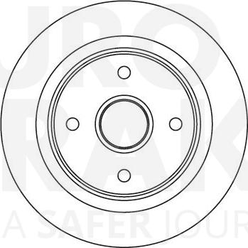 Eurobrake 5815202611 - Kočioni disk www.molydon.hr