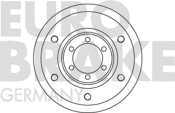 Eurobrake 5815202339 - Kočioni disk www.molydon.hr