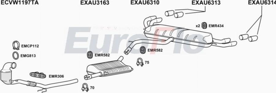 EuroFlo AUS320 1005C - Ispušni sistem www.molydon.hr