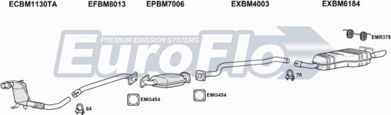 EuroFlo BMX320D 3001C - Ispušni sistem www.molydon.hr