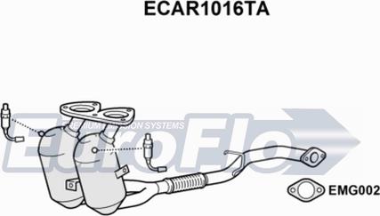 EuroFlo ECAR1016TA - Katalizator www.molydon.hr