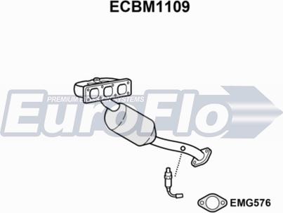 EuroFlo ECBM1109 - Katalizator www.molydon.hr