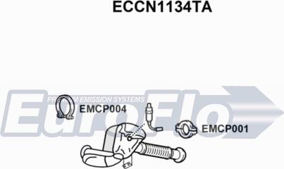 EuroFlo ECCN1134TA - Katalizator www.molydon.hr