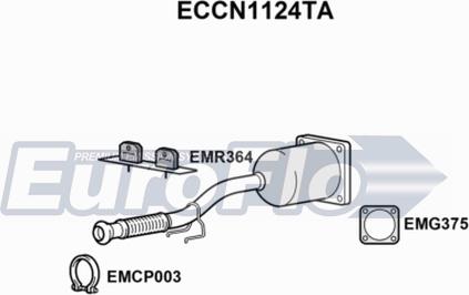 EuroFlo ECCN1124TA - Katalizator www.molydon.hr