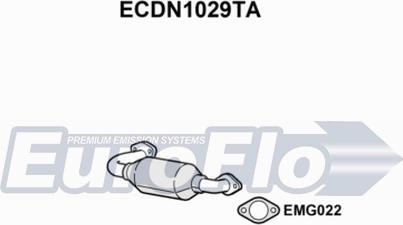 EuroFlo ECDN1029TA - Katalizator www.molydon.hr