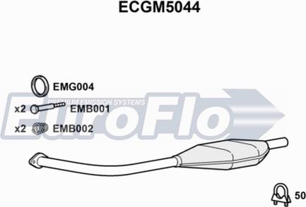 EuroFlo ECGM5044 - Katalizator www.molydon.hr