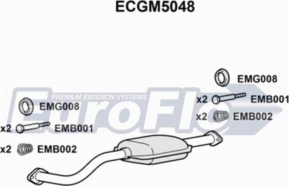 EuroFlo ECGM5048 - Katalizator www.molydon.hr