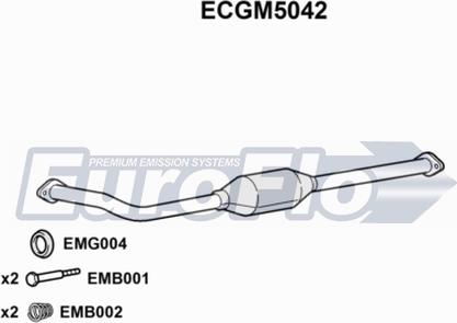 EuroFlo ECGM5042 - Katalizator www.molydon.hr