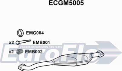 EuroFlo ECGM5005 - Katalizator www.molydon.hr