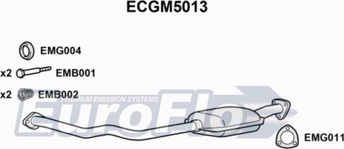 EuroFlo ECGM5013 - Katalizator www.molydon.hr